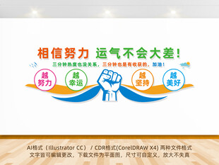加油励志文化墙