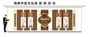 中式中医文化墙
