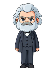 卡通版马克思形象