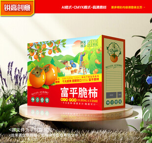 柿子包装 柿饼礼盒