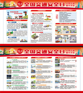 交通安全展板