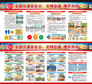 交通安全宣传展板