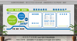 企业安全生产信息展示文化墙