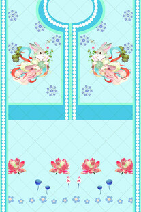 可爱卡通图案婴儿连体衣