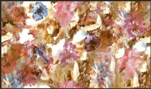 多彩抽象花卉图案纹理