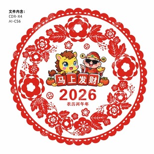 新年玻璃贴