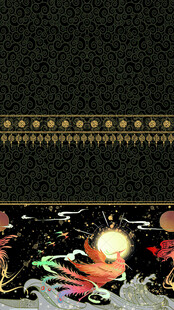 室内杂乱场景中的多彩物品