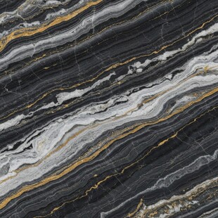 黑灰金相间大理石纹理