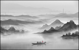 水墨山水