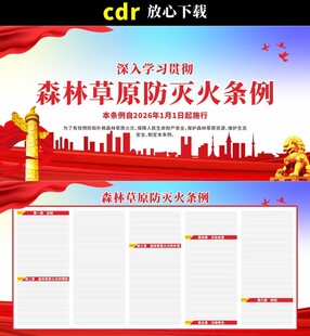 森林草原防灭火条例