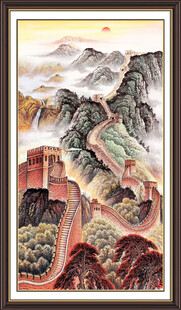 万里长城玄关画