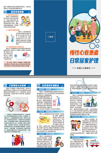 慢性心衰患者日常居家护理