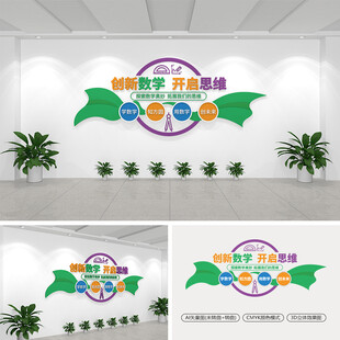 数学教室标语文化墙