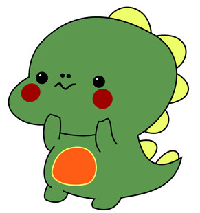 可爱小恐龙卡通形象