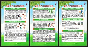 预防手足口病知识展板