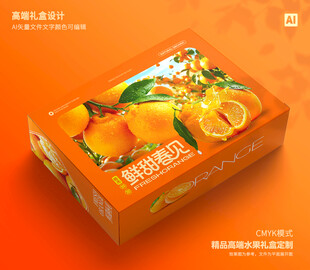 桔子包装 春见礼盒