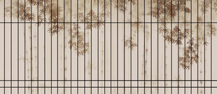 新中式水墨竹子