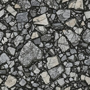 碎石地面纹理特写