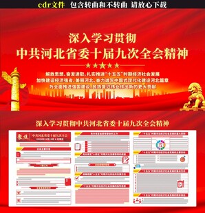 河北省委十届九次全会