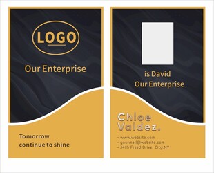 大气企业名片设计