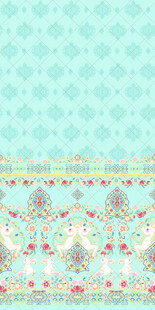 清新民族风花纹装饰图案