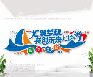 企业标语文化墙