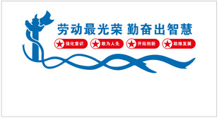 劳模创新工作室文化墙