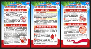 世界献血者日展板