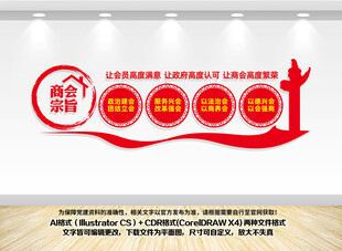 商会宗旨文化墙
