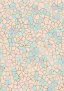 淡彩几何抽象图案纹理