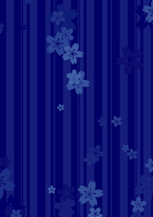 深蓝色雪花条纹背景图