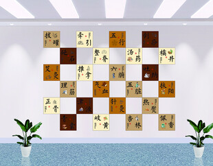 中医养生药店房诊室针艾灸馆推拿