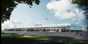 现代风格机场外观