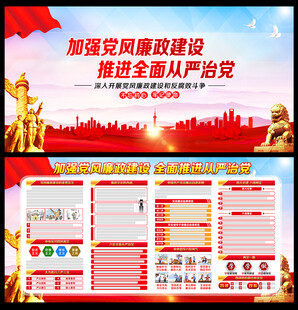 党风廉政建设宣传栏