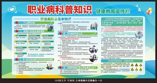 职业病科普知识宣传栏