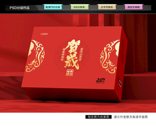 年货礼盒 新年包装