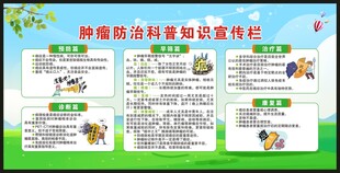 全国肿瘤防治宣传周宣传栏