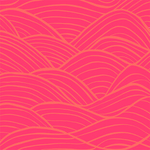 波浪线条几何图案