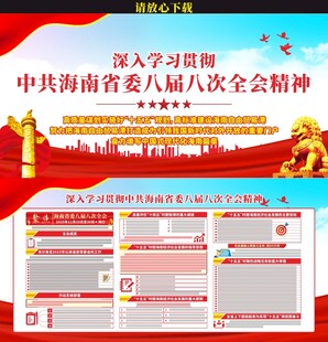海南省委八届八次全会