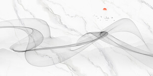 抽象线条飘带大理石背景墙