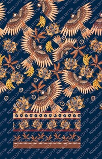 中式传统刺绣图案装饰