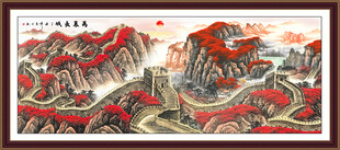 长城沙发背景墙