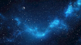 梦幻宙星空背景图