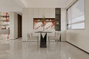 家装客厅餐厅效果图