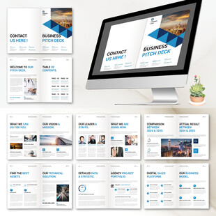 高端画册InDesign模板