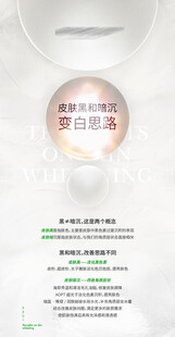 皮肤变白海报