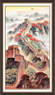 锦绣山河玄关画