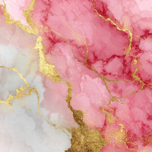 粉色金纹大理石纹理