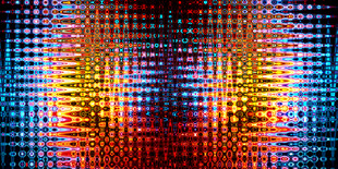 ktv酒吧炫酷抽象背景墙