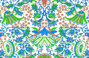 复古风精美花纹图案